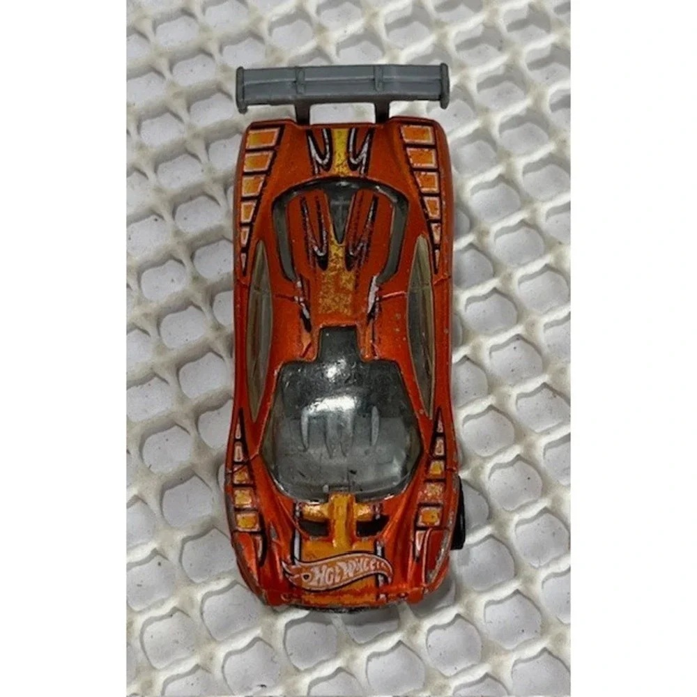 HW Prototype 12 Hot Wheels 2001 Track Aces #143 Matte Orange-scratches‎ ($5)